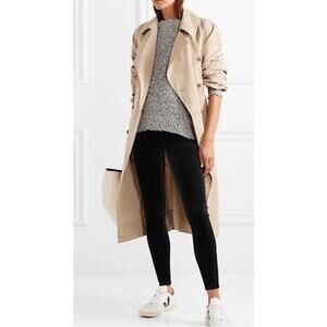 Spanx velvet high rise leggings black large NEW